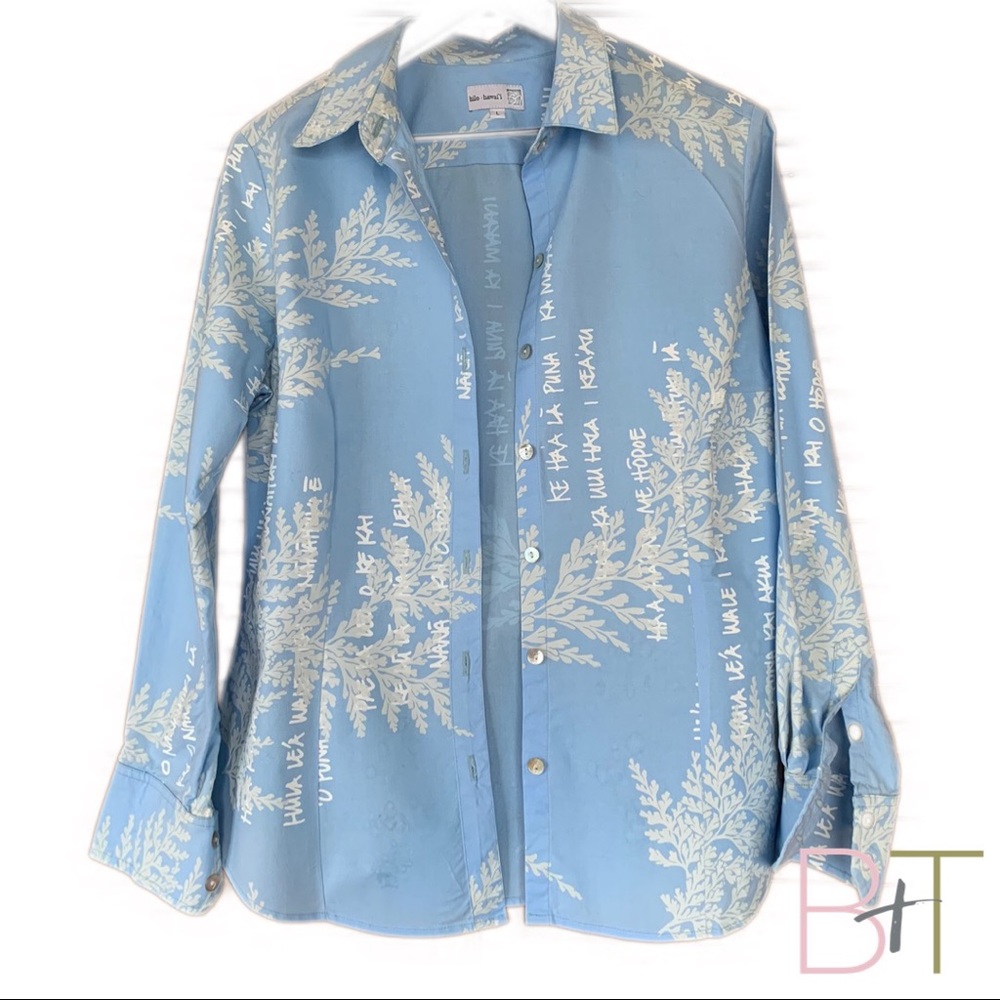 Sig Zane Women’s Long Sleeve Button Down Shirt
